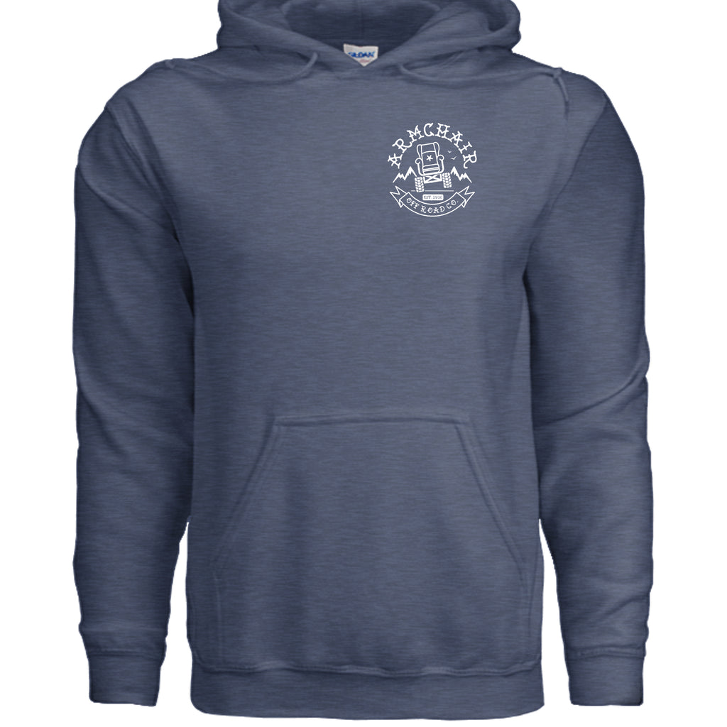 Heather Sport Dark Navy - G185 - FRONT